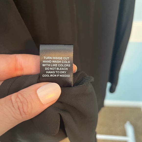 Workshop Republic Clothing Black Ruffled Blouse - Picture 8 of 8